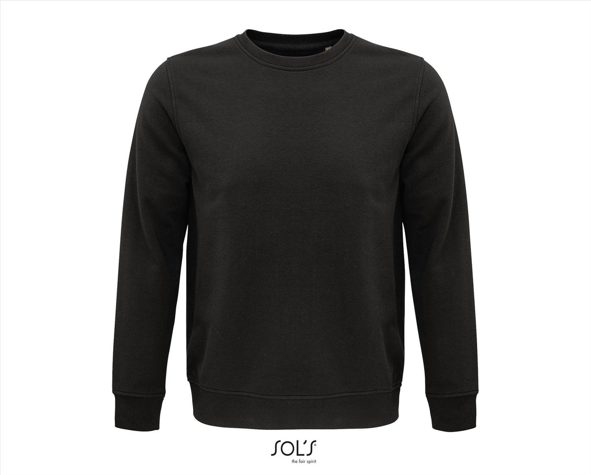 SOL'S Unisex Comet Sweatshirt L03574 - Deep Charcoal Grey (Solid) - XS