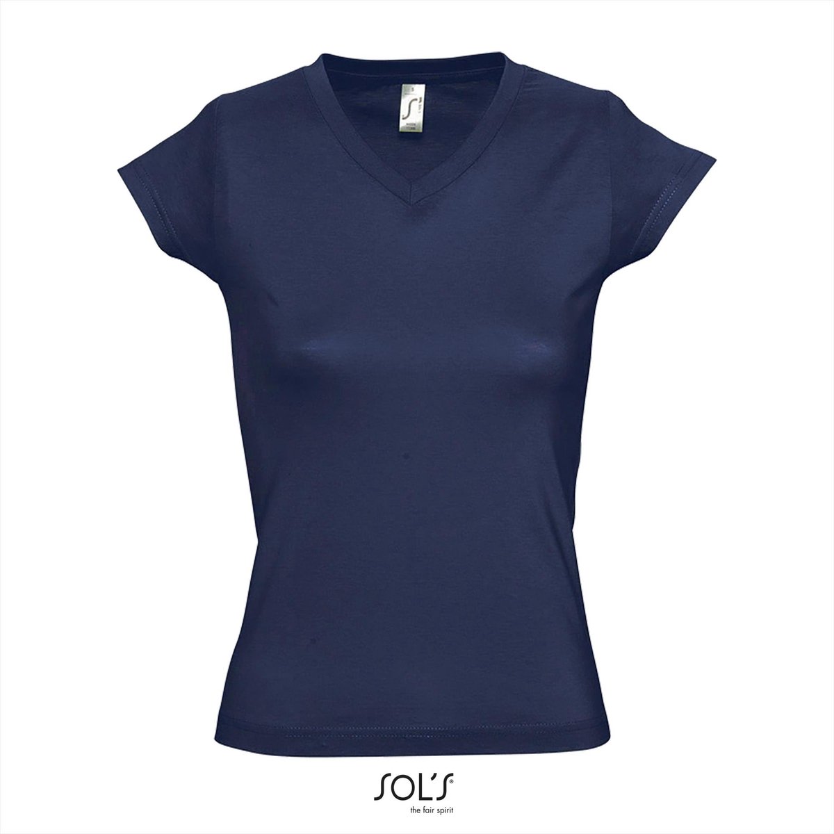SOL'S Women´s V-Neck-T-Shirt Moon L156 - French Navy - XL