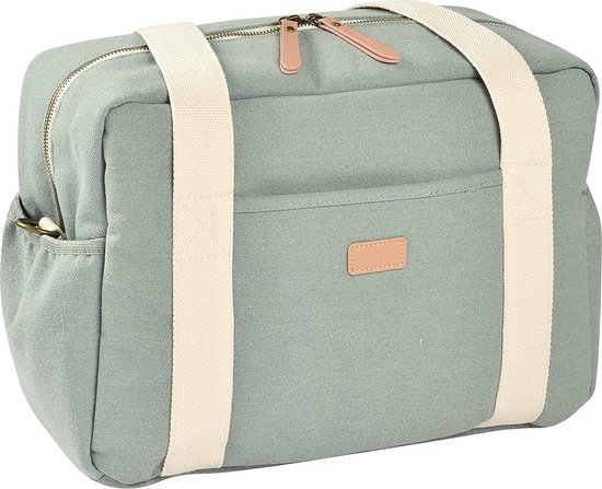 BÉABA, Luiertas Voor Baby's, Meerdere Vakken, 10 Zakken, Trolleykoffer, Schouderriem, Koeltas, Aankleedkussen, Waterafstotend, Inhoud 16 L, Parijs