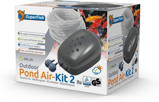 SuperFish Pond AIR Kit 2 - 240L/h