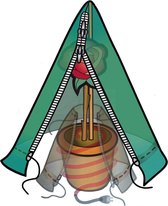 Plantenhoes piramide 150 x 300 cm voor bomen/planten/struiken - Anti-vorst beschermhoes