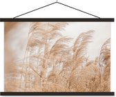 Porte-affiche avec affiche - Affiche scolaire - Grain - Pastel - Nature morte - 120x80 cm - Lattes noires