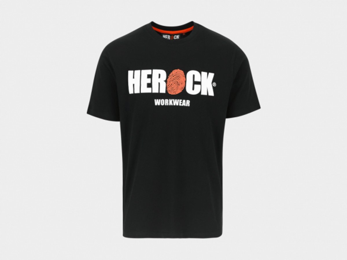 Herock ENI T-Shirt Korte mouwen Zwart M