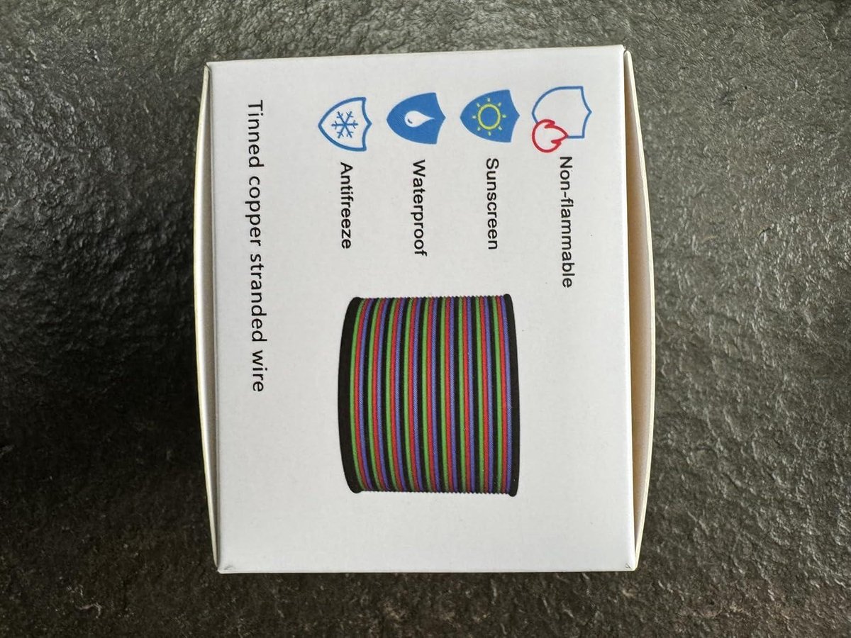30M Extension Cable 2x 0.8mm² 18 AWG 2 Pin 2 Colors Red-Black Tinned Copper Flexible Connection Cable for LED Strip Lighting - 12/24V DC - 18 Gauge stroomkabel 3 aderige