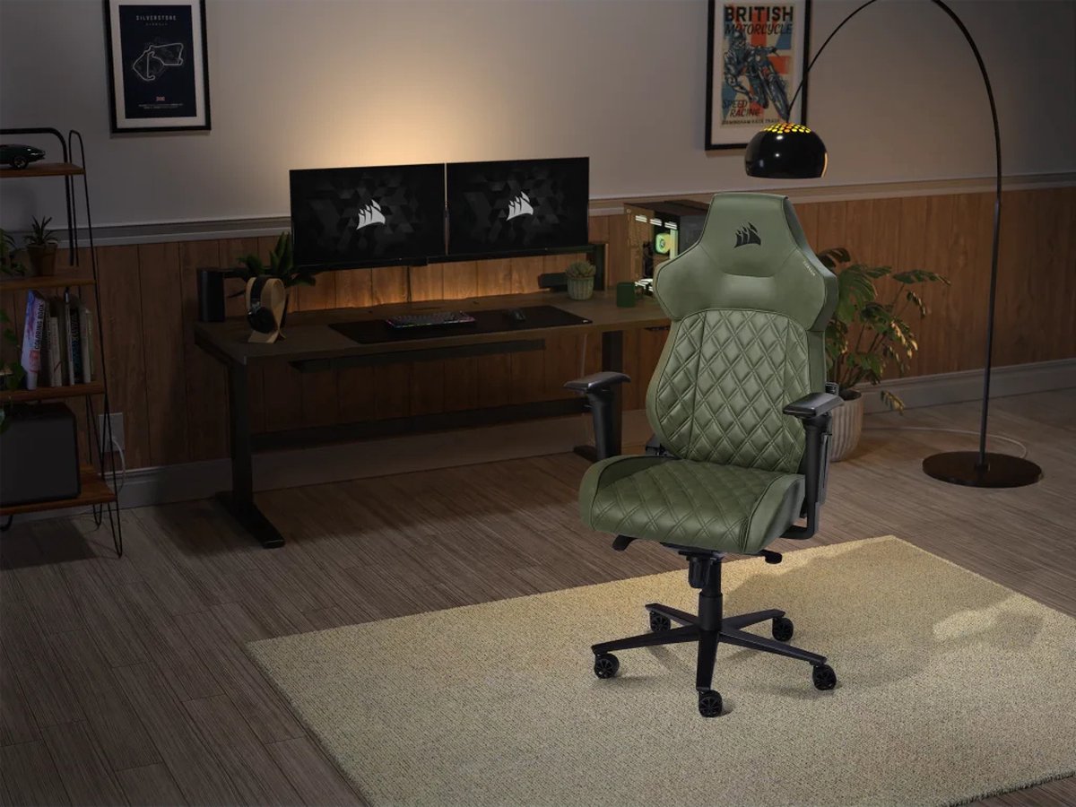 Corsair TC500 - Luxe PC-gamestoel - Gestoffeerde Zitting - afbeelding 2