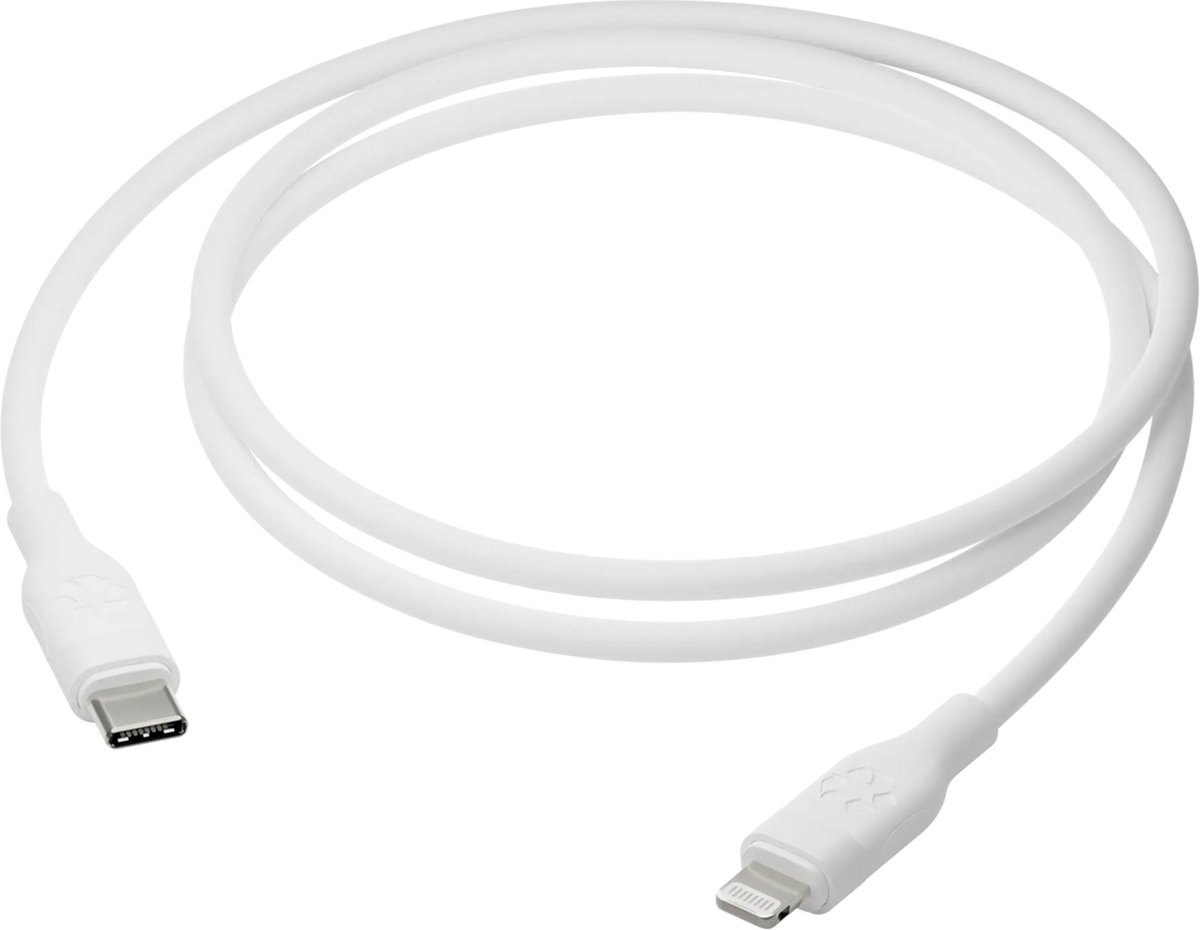 dbramante1928 re-charge - Oplaadkabel - USB-C naar geschikt voor Lightning - 1,2 meter - Wit
