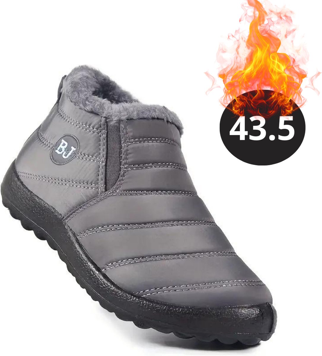 Livano Snowboots Sneeuwschoenen Sneeuwboots Dames Wintersport Ski Skischoenen – 43.5 Laag Grijs