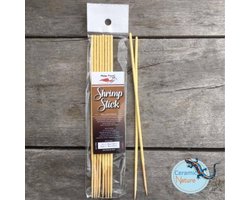 Ceramic Nature Shrimp lolly bee pollen / garnalen voer 10 pcs