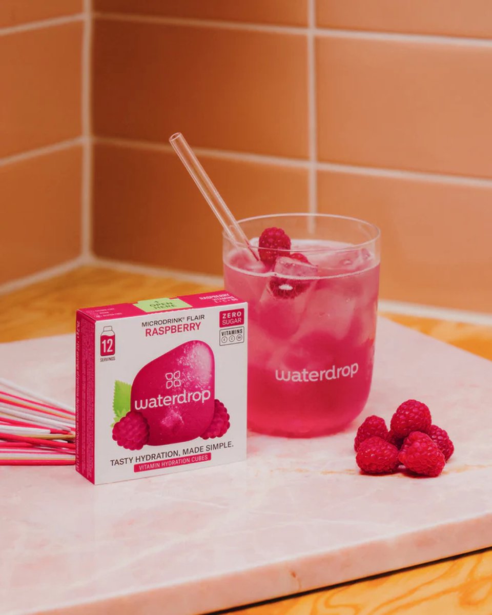 Waterdrop Microdrink Hydratatieblokjes Flair 12 stuks