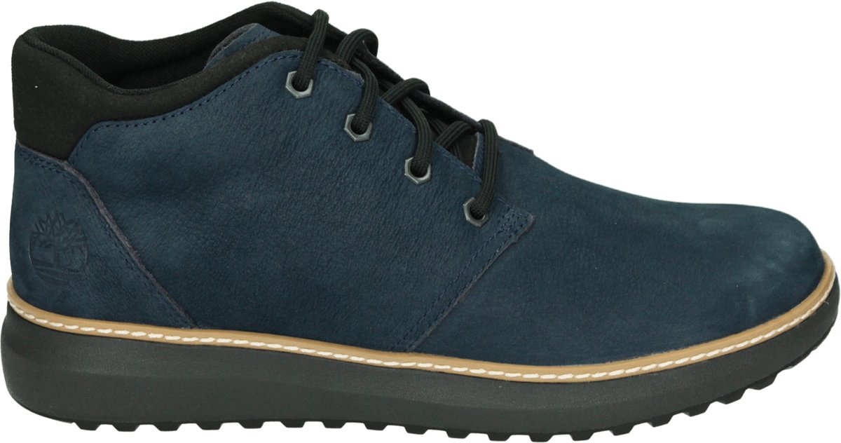 Timberland TB0A69Q5 - Heren sneakersHeren veterschoenVrije tijd half-hoog - Kleur: Blauw - Maat: 41.5