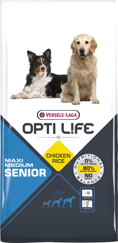 Opti Life Senior Medium & Maxi - 12,5 kg