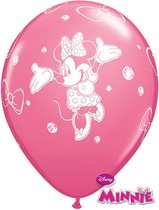 Disney Minnie Mouse roze ballonnen 6 st. ø 30,48 cm.
