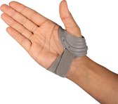 Dunimed CMC Duimbrace - Duimsupport voor Artrose - Stabiliteit & Herstel van de Duim - Maat S - Links - Grijs