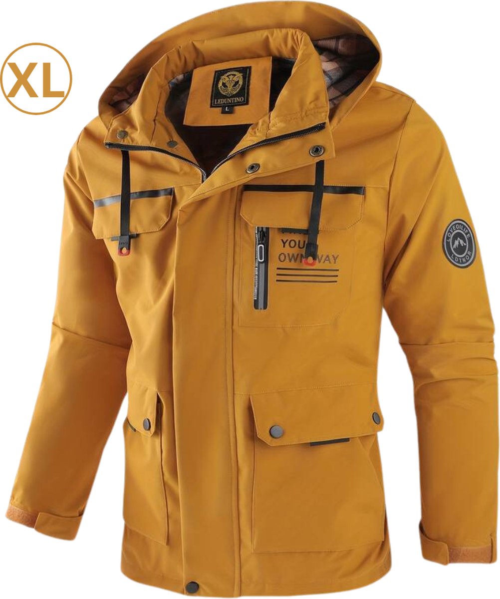 Bovista Winterjas Voor Heren Parka Winter Jas Volwassen Geel