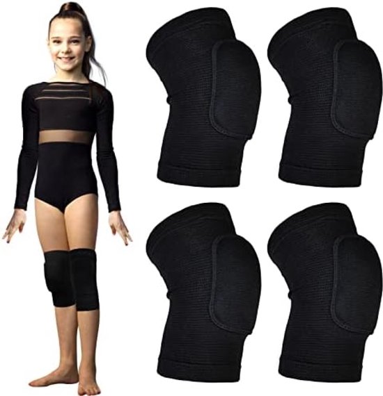 EULANT Dikke spons, kniebeschermers, elastische kniebeschermers, voor werk, volleybal, dans, MTB, handbal, voetbal, schaatsen