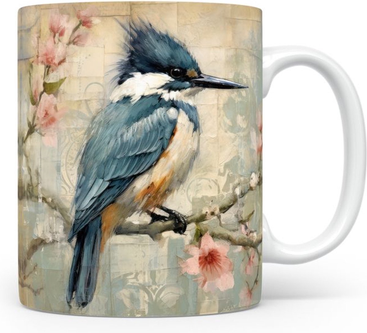 Mok met Ijsvogel
