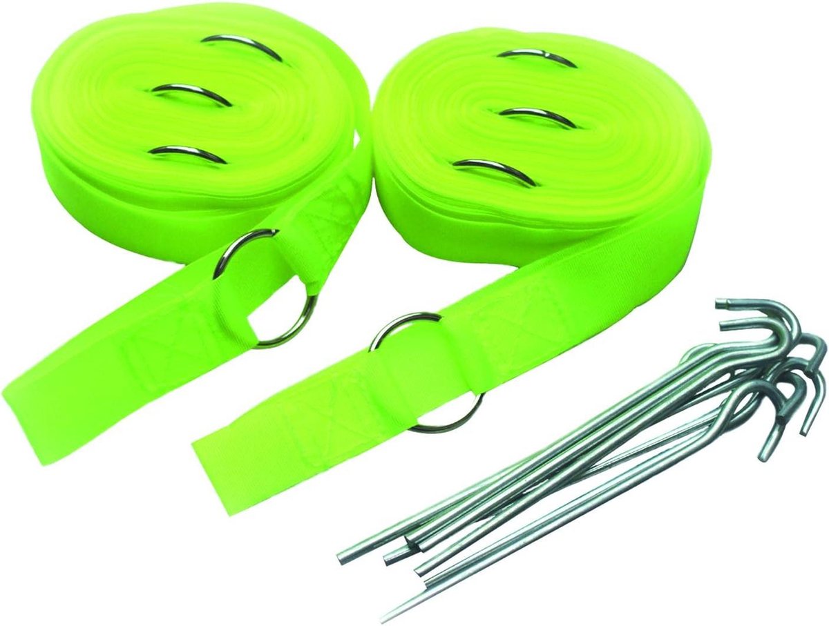 Easy Court Pro - speelveld voor speedbadminton en crossminton - inclusief haringen en tas