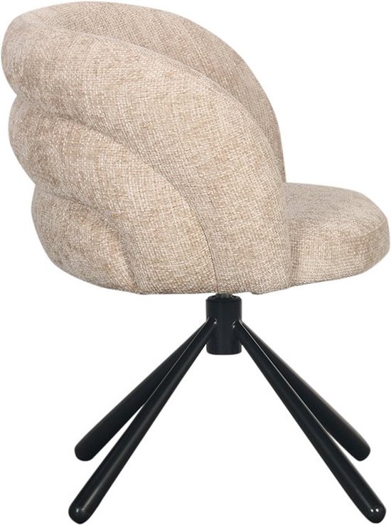 Pole to Pole - Chaise pivotante Pebble - Latte