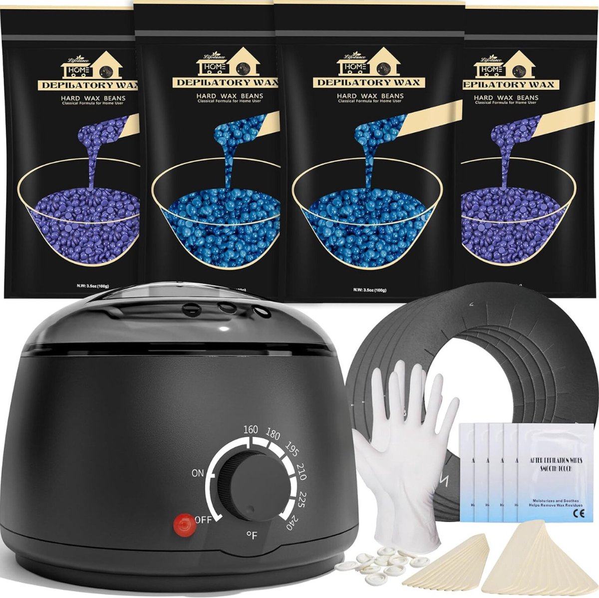 Equivera Wax Apparaat - Waxapparaat - Wax Set - Harsapparaat - Wax Apparaat Ontharen