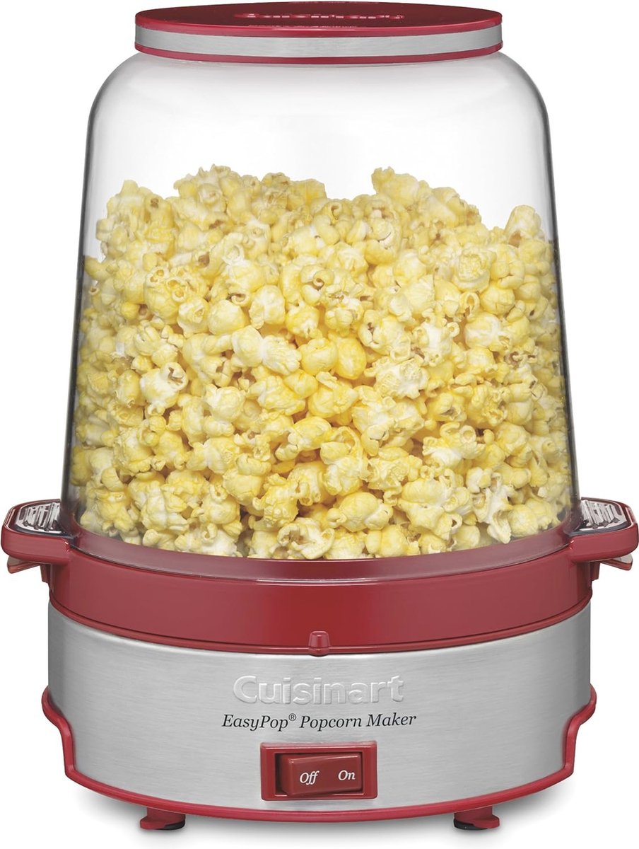 Popcornmaker voor Zelfgemaakte Popcorn - 16 Kopjes, Eenvoudig en Snel