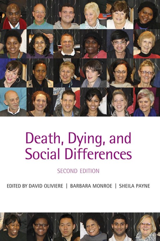 Death, Dying, and Social Differences - cover
