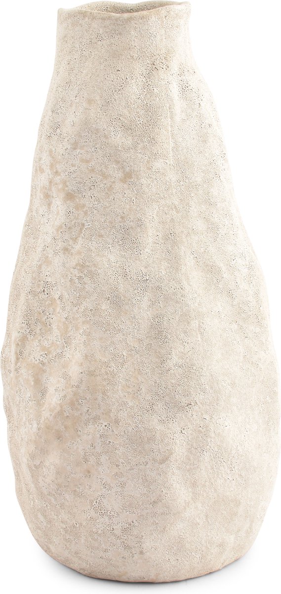S|P Collection Vaas 17xH33,5cm beige Cave