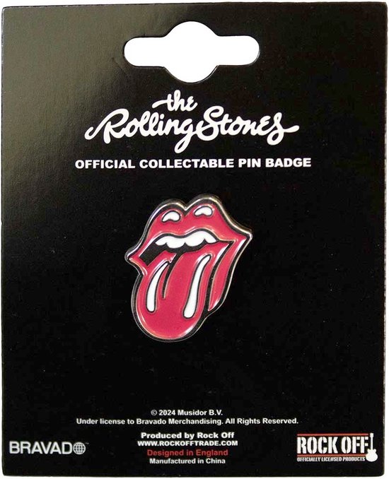 Les Rolling Stones - Classic Tongue Small - Pin