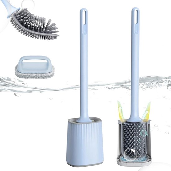 Set Van 4 Siliconen Toiletborstels, Zwart, Toiletborstels Met Een Diameter Van 7 7 Cm Toiletborstel Met Roestvrijstalen Handgreep Elegant Design Verwijderbare Opzetborstels Set Van 4 Siliconen Toiletborstels, Zwart, Toiletborstels Met Een Diameter Van 7 7 Cm Toiletborstel Met Roestvrijstalen Handgreep Elegant Design Verwijderbare Opzetborstels