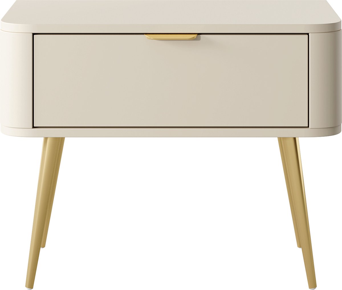 Selsey Oval - Nachtkastje met lade 63 cm - Beige