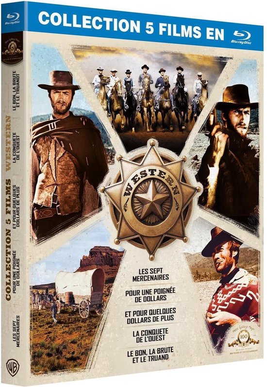 MGM100 - 5 Western Films (Blu-ray) (Geen NL Ondertiteling)