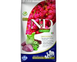 Farmina N&D Grain Free Dog Quinoa Digestion Adult Lamb 2,5 kg - Hond