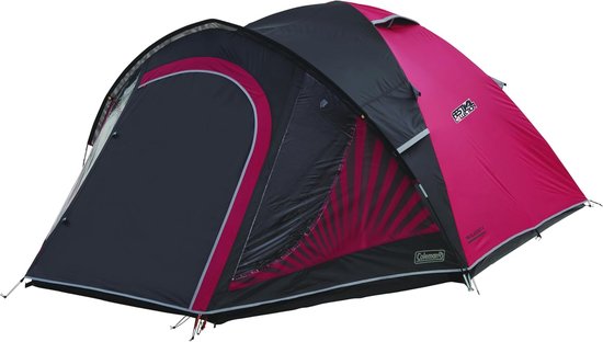Zwarte Koepeltent voor 3-4 Personen - Waterdichte Festival Tent met Blackout Technologie van Quechua — afbeelding 3