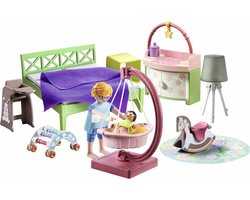 foto van PLAYMOBIL My Life Slaapkamer met baby speelhoek - 71609