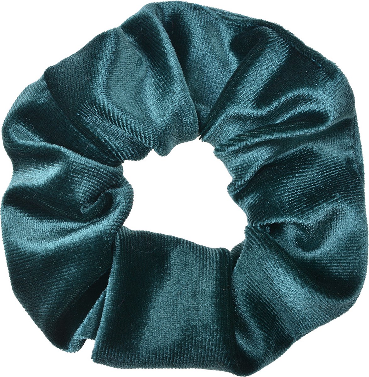 Clayre & Eef Haarelastiek Ø 10 cm Groen Velours