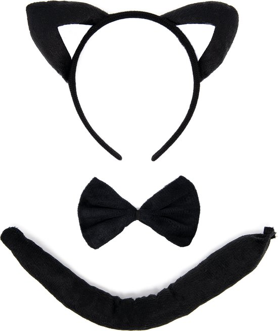 Katten set oren en staart poes miauw Goedkoop