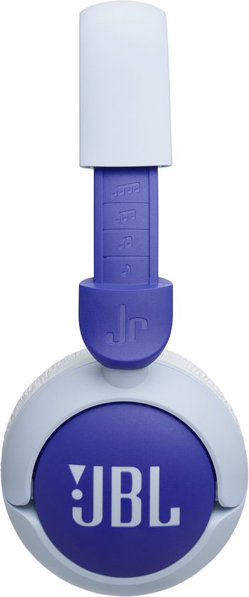 JBL JR 320BT - Draadloze Kinderkoptelefoon - Koptelefoon Kind - Bluetooth - Veilig Volume 85 dB - On ear - Kinder Hoofdtelefoon met Microfoon - 50 uur batterij - Voor Tablet, Laptop, School & Online Les - Roze Paars
