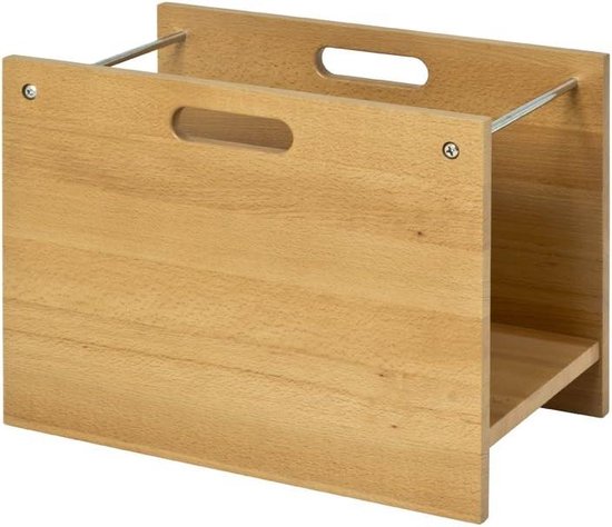 Tijdschriftenrek | 40 x 25 x 30 cm | Beukenhout - Modern Haku
