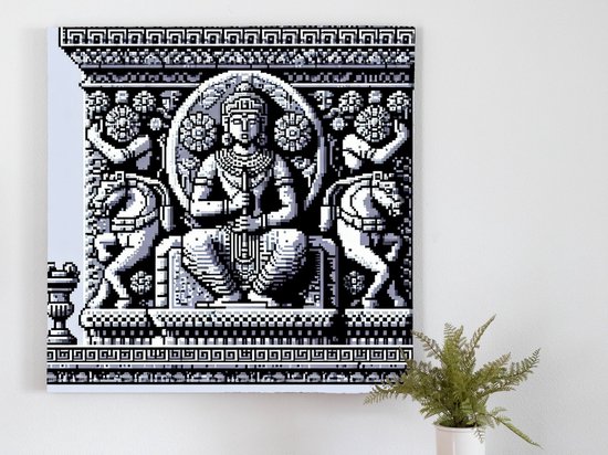 Set 3D Art With Reliëf 53x73cm