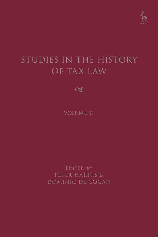 Studies in the History of Tax Law- Studies in the History of ... - cover