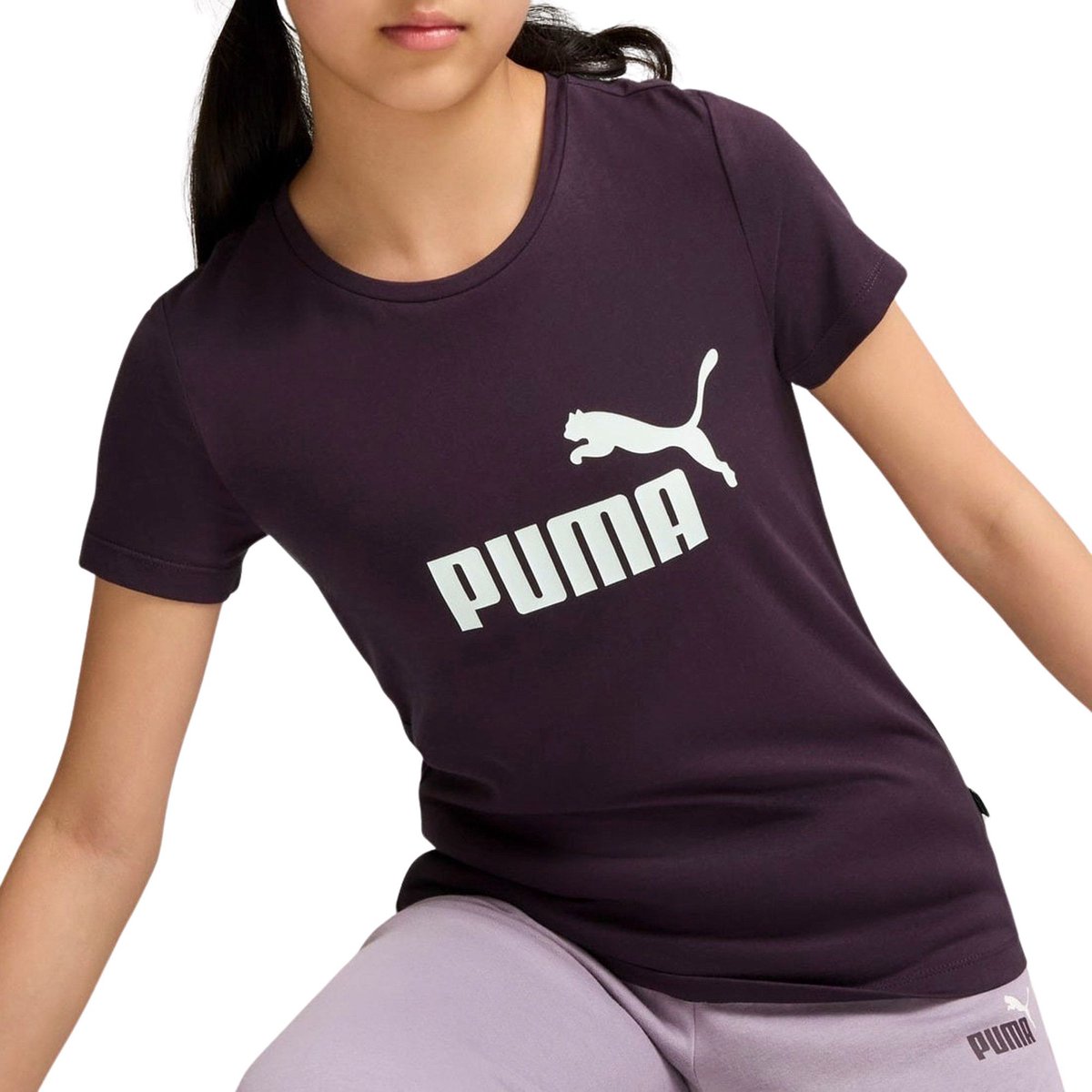 Puma Essential Logo Shirt Junior Wit
