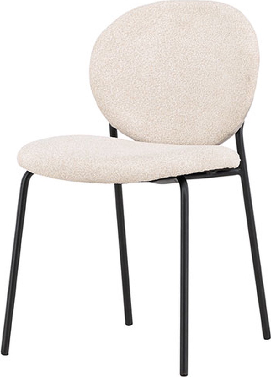 Vault eetkamerstoel beige.