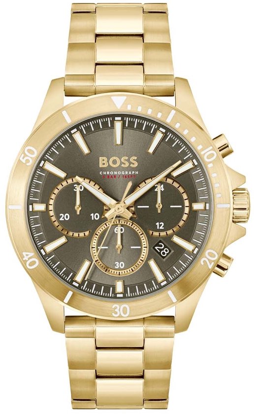 BOSS HB1514059 TROPER Heren Horloge Mineraalglas Staal