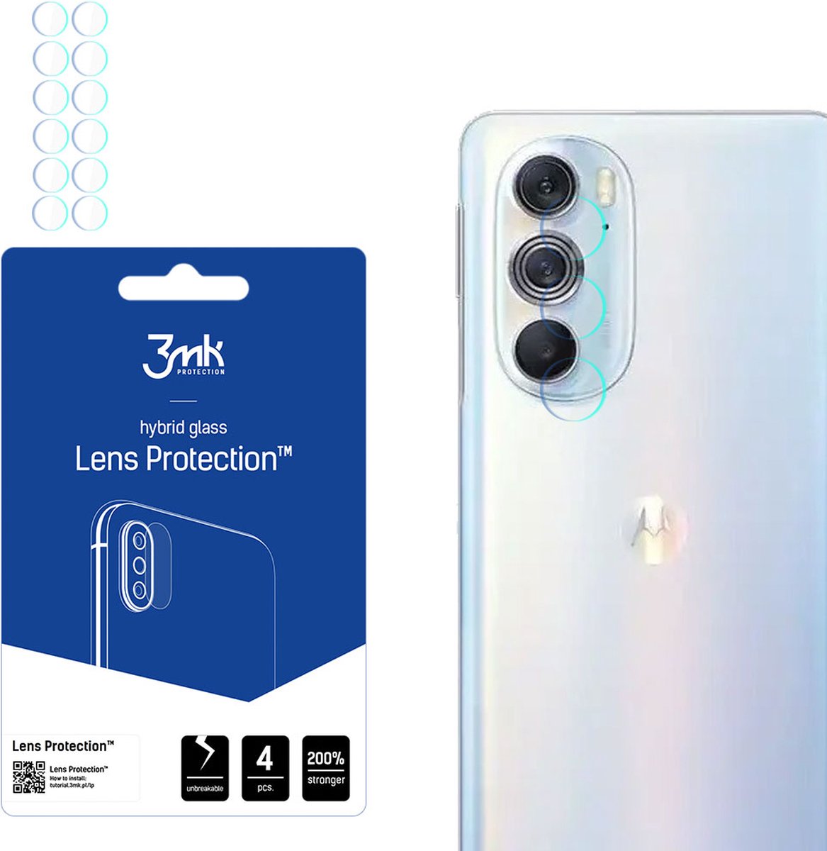 Motorola Edge X30 - 3mk Lens Protection