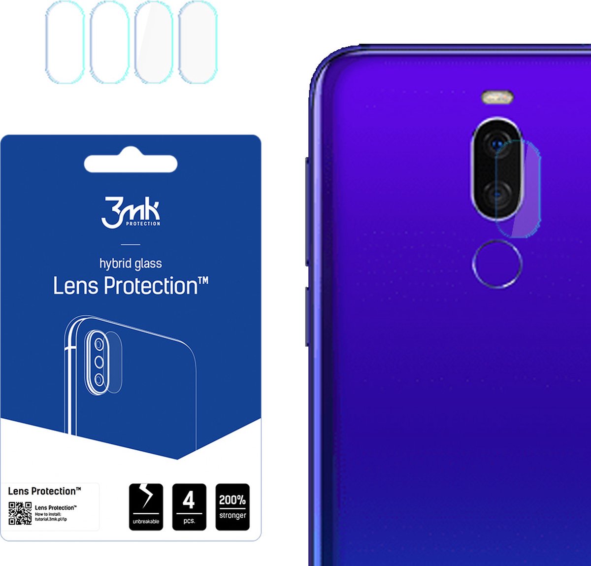 Meizu X8 - 3mk Lens Protection