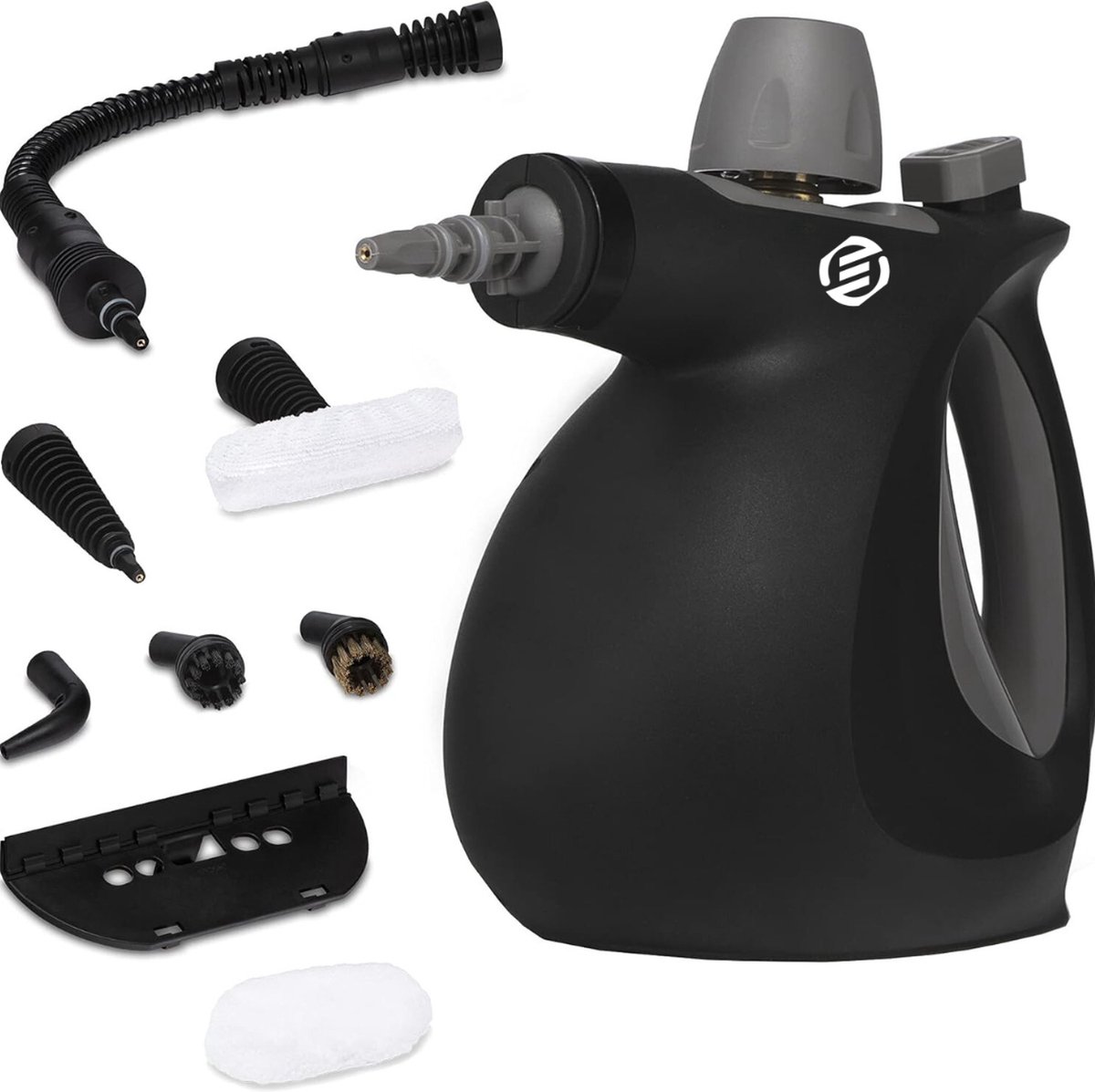 Goedkoopste Equivera Stoomreiniger - Handstoomreiniger - Draagbaar - 6 Accessoires - Vlekverwijderaar