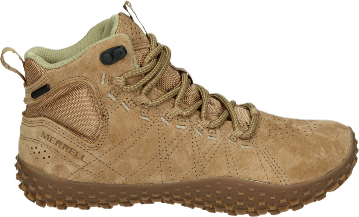 Merrell - J5007662 WRAPT MID WP - Half-hoge schoenenDames wandelschoenenBarefootWandelschoenen - Kleur: Cognac - Maat: 39