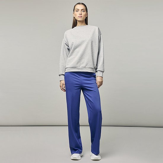 Pantalon Corel Lilly uni large - ultra Marine