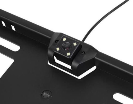 Kentekenplaat Achteruitrijcamera - Auto Kentekenplaathouder met Nachtzicht Camera 4-LED van Merkloos — afbeelding 5