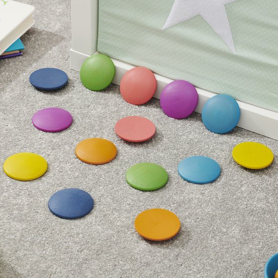 TickiT REGENBOOG HOUTEN SCHIJVEN van TickiT — afbeelding 4