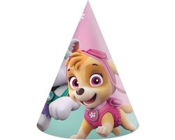 Vegaoo - 6 Paw Patrol feesthoedjes Skye en Everest